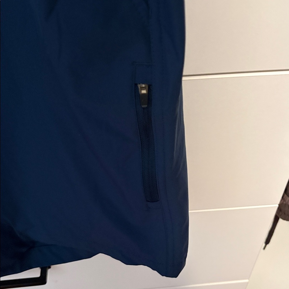 Orvis Dark Blue Flat Front Shorts - Picture 2 of 5